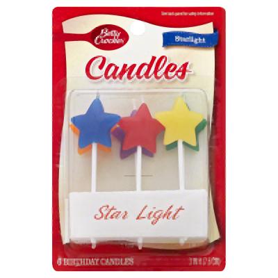 Betty Crocker Candle Star Light - 6 Pc (6 Units)