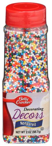 Betty Crocker Decor Nonpareil - 2 Oz (6 Units)