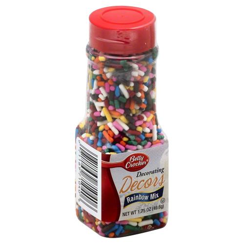 Betty Crocker Decor Rainbow - 1.75 Oz (6 Units)