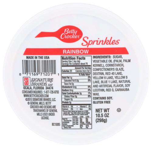 Betty Crocker Decor Tppr Sprnkl Carousel - 10.5 Oz (12 Units)