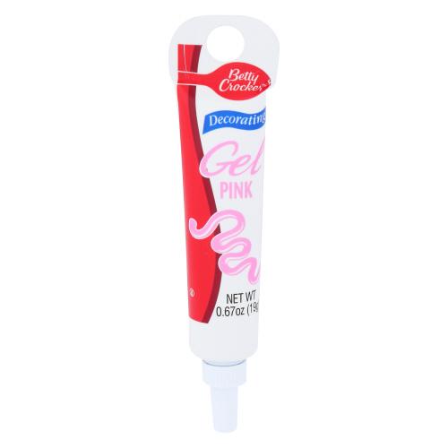 Betty Crocker Gel Decor Pink - 0.67 Oz (12 Units)