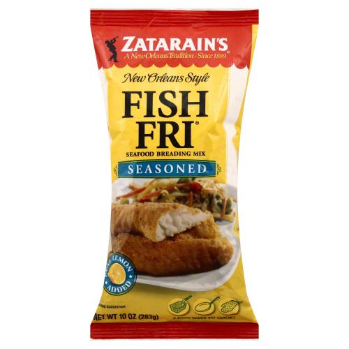 Zatarains Ssnng Fish Fry Seasnd - 10 Oz (12 Units)