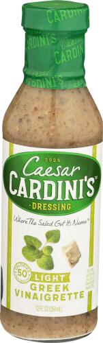 Cardini Drssng Vngrt Lt Greek - 12 Oz (6 Units)