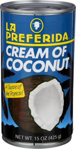La Preferida Cream Of Coconut - 15 Oz (12 Units)