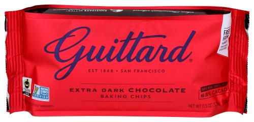 Guittard Chocolate Chip Xdrk 63% - 11.5 Oz (12 Units)
