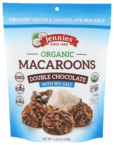 Jennies Macaroon Double Chocolate Sea Salt - 5.25 Oz (6 Units)
