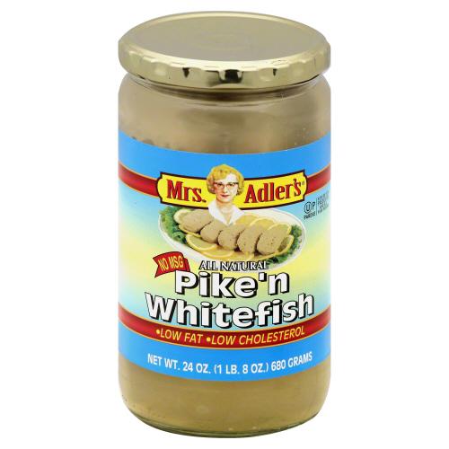 Mrs Adlers Fish Pike & White - 24 Oz (12 Units)