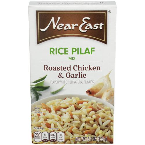 Near East Rice Mix Pilaf Roasted Ckn&Garlic - 6.3 Oz (12 Units)