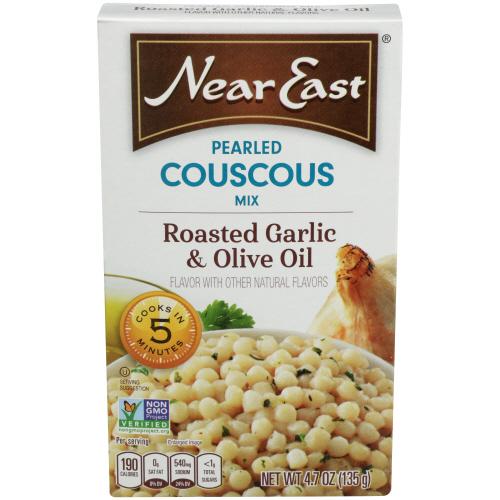 Near East Couscous Prld Roasted Garlic&Ooil - 4.7 Oz (12 Units)