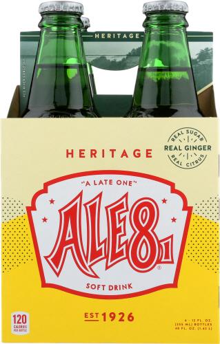 Ale-8-One Soda Heritage 4Pk - 48 Fo (6 Units)