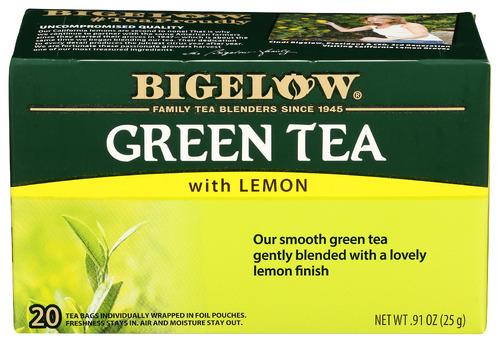 Bigelow Tea Grn Lemon 20Bg - 0.91 Oz (6 Units)