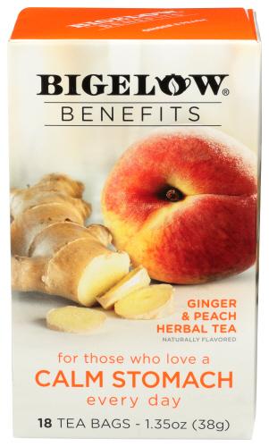 Bigelow Tea Ginger & Peach - 1.35 Oz (6 Units)