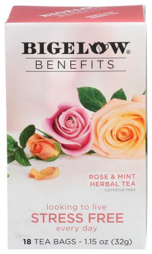 Bigelow Tea Rose And Mint - 1.15 Oz (6 Units)