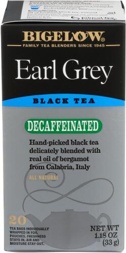 Bigelow Tea Decaf Earl Grey 20Bg - 1.18 Oz (6 Units)