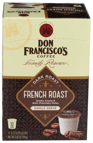 Don Francisco Coffee French Rst Ss - 12 Pk (6 Units)