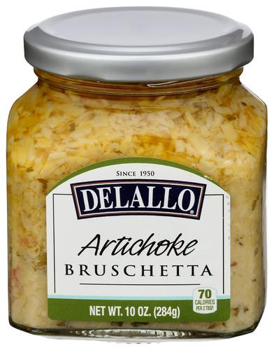 Delallo Bruschetta Artichoke - 10 Oz (6 Units)