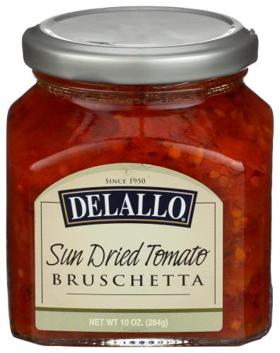 Delallo Bruschetta Sundrd Tmo - 10 Oz (6 Units)