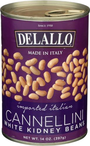 Delallo Bean Cannellini - 14 Oz (12 Units)