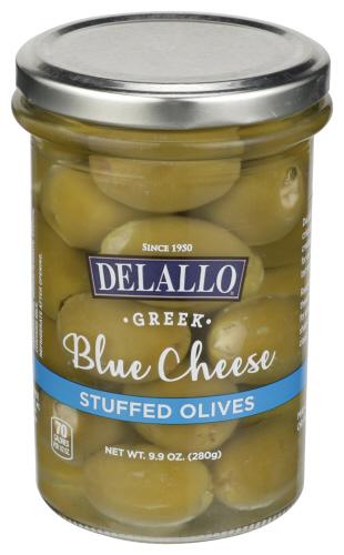 Delallo Olive Blu Cheese Stffd - 9.9 Oz (6 Units)