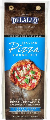 Delallo Kit Pizza Dough - 17.6 Oz (10 Units)
