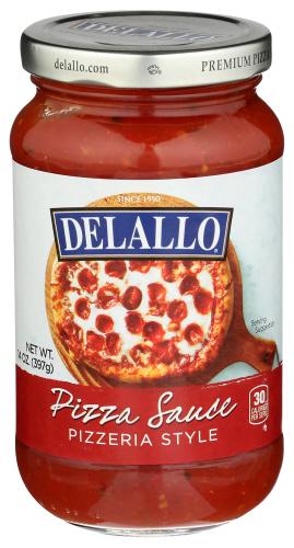 Delallo Pizza Sauce - 14 Oz (12 Units)