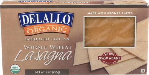 Delallo Lasagna Whlwht - 9 Oz (12 Units)
