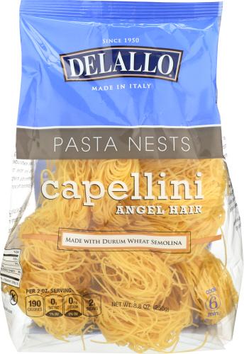 Delallo Pasta Cappellini D Angelo - 8.82 Oz (12 Units)