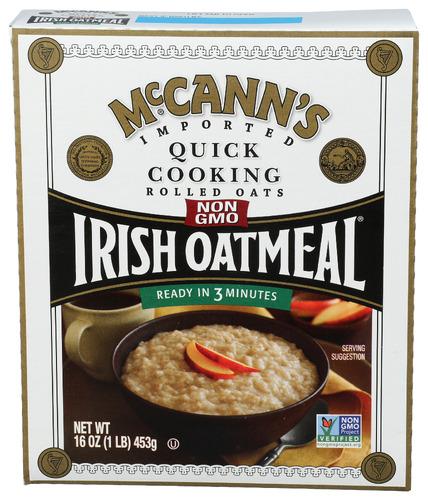 Mccann Oatmeal Irish Box Quick - 16 Oz (12 Units)