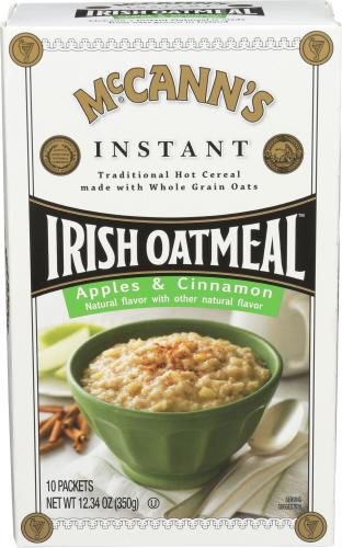 Mccann Oatmeal Inst Apple Cinnamon - 12.34 Oz (12 Units)