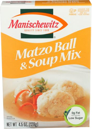 Manischewitz Mix Matzo Ball Soup - 4.5 Oz (12 Units)