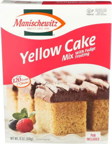 Manischewitz Mix Cake Yellow - 12 Oz (12 Units)