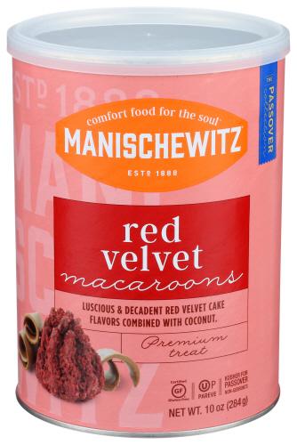 Manischewitz Cookie Macaroon Rd Velvet - 10 Oz (12 Units)