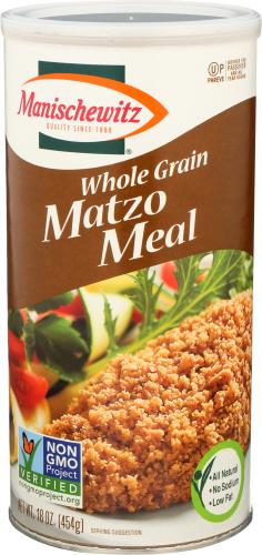 Manischewitz Matzo Meal Whole Grain - 16 Oz (12 Units)
