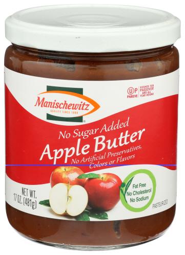 Manischewitz Fruit Sprd Apple Butter - 17 Oz (6 Units)