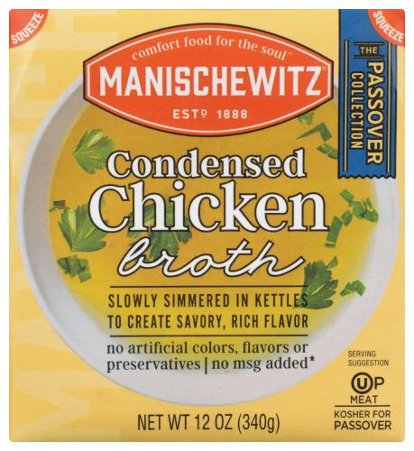Manischewitz Broth Chicken Condensed - 12 Fo (12 Units)