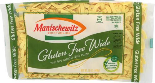 Manischewitz Noodle Egg Wide Pssvr Gold - 12 Oz (12 Units)