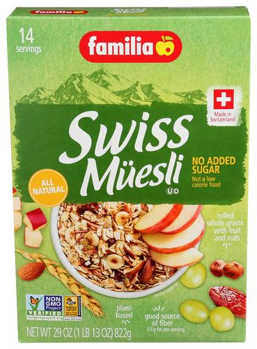 Familia Cereal Muesli Nosgr Added - 29 Oz (6 Units)