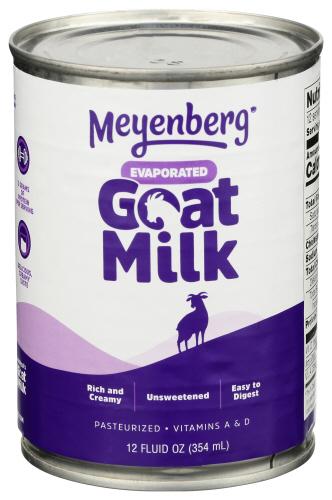 Meyenberg Goat Milk Liquid Evaporated - 12 Fo (12 Units)