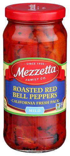 Mezzetta Pepper Bell Red Roasted - 16 Oz (6 Units)