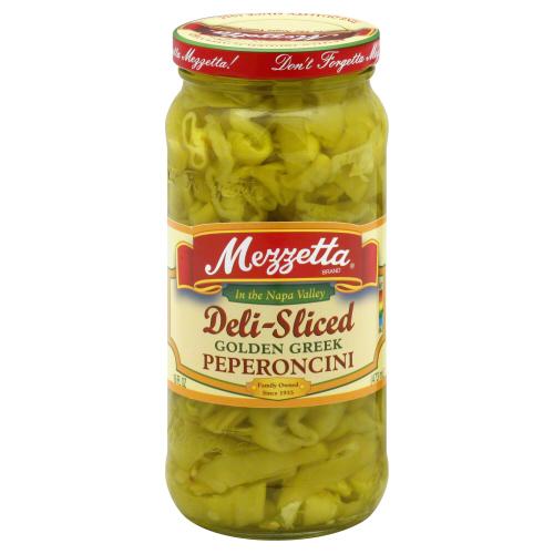 Mezzetta Pepperoncini Gldn Slc - 16 Oz (6 Units)