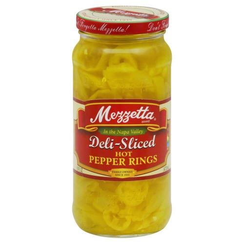 Mezzetta Pepper Banana Hot Slc - 16 Oz (6 Units)