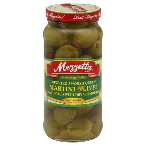 Mezzetta Olive Martini - 10 Oz (6 Units)