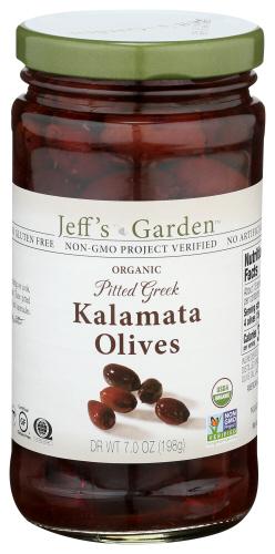 Jeffs Garden Olive Kalamata Pttd - 7 Oz (6 Units)