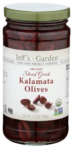 Jeffs Garden Olive Kalamata Slc - 7 Oz (6 Units)
