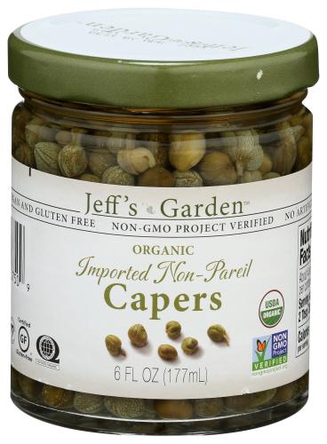 Jeffs Garden Capers Non Pareil Ntrl - 6 Oz (6 Units)
