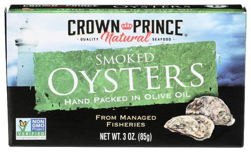 Crown Prince Oyster Smkd Ooil - 3 Oz (18 Units)