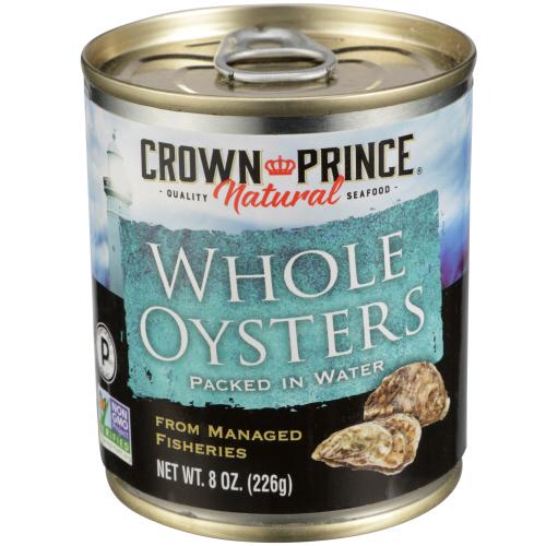 Crown Prince Oyster Whl Wtr - 8 Oz (12 Units)