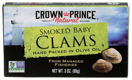 Crown Prince Clam Baby Smkd Ooil - 3 Oz (12 Units)
