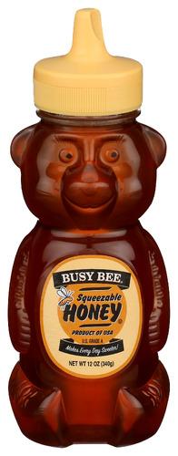 Busy Bee Honey Bear Classic Usa - 12 Oz (12 Units)