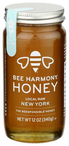 Bee Harmony Honey New York Local - 12 Oz (6 Units)